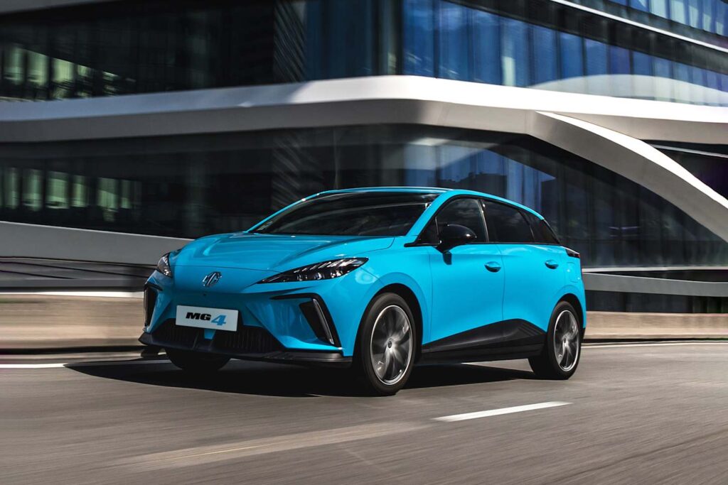 أسعار السيارات الكهربائية في مصر MG4