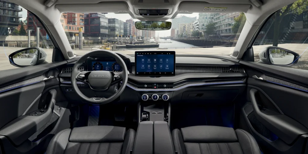 سكودا سوبيرب من الداخل